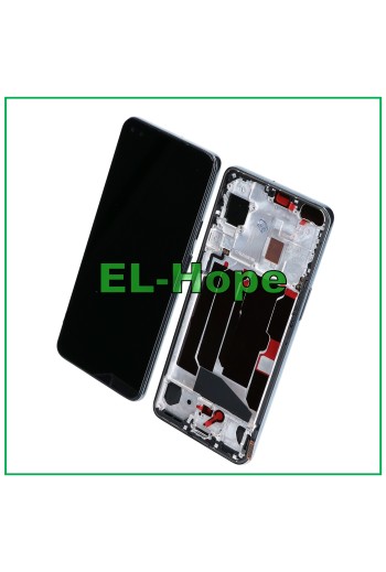 TFT LCD TOUCH DISPLAY + RAHMEN FÜR ONEPLUS NORD 5G AC2001 AC2003 / 8 NORD 5G SCHWARZ